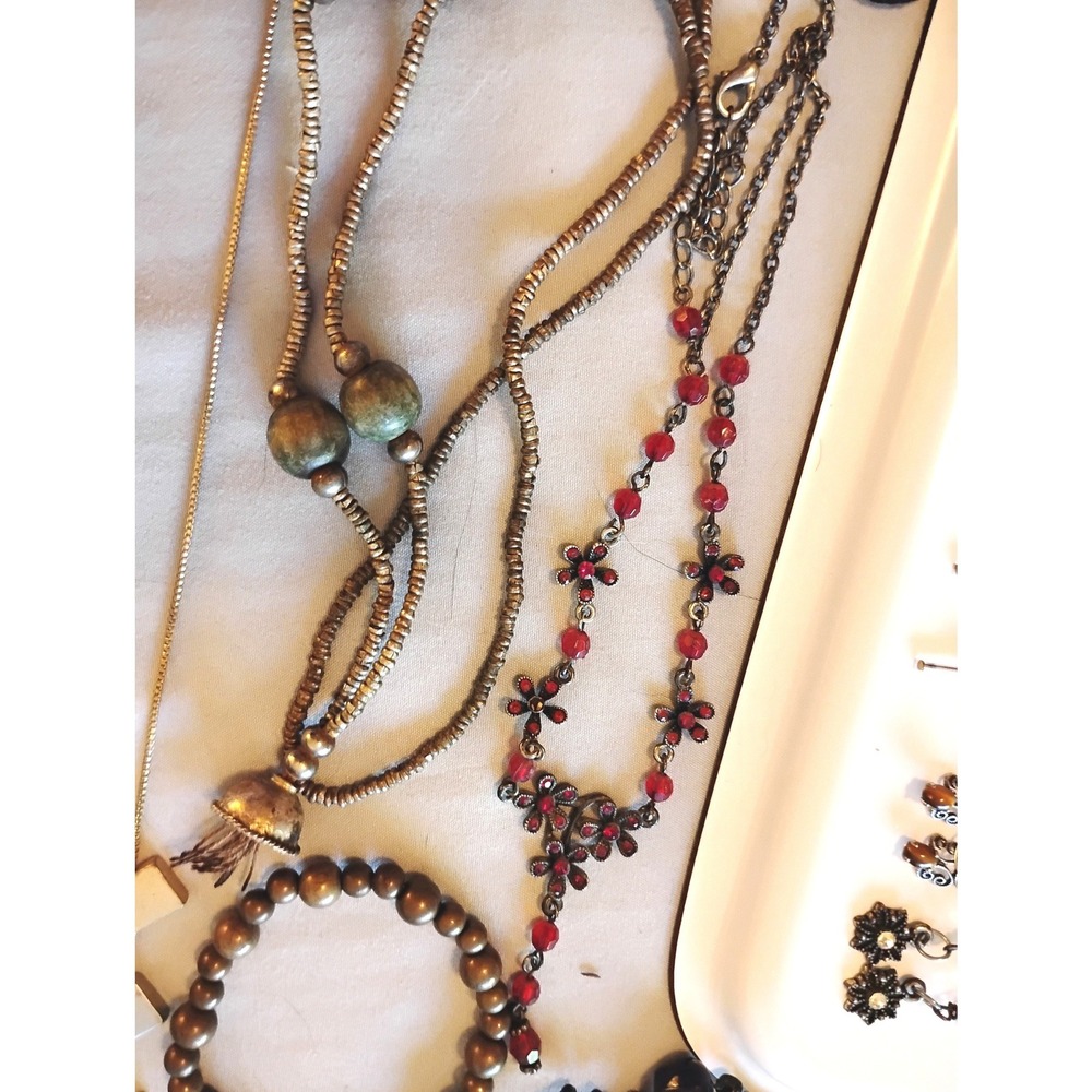 ▪️Vampy Grunge Whimsy goth jewelry Bundle Lot Halloween Festival Dark Academia - Picture 3 of 14